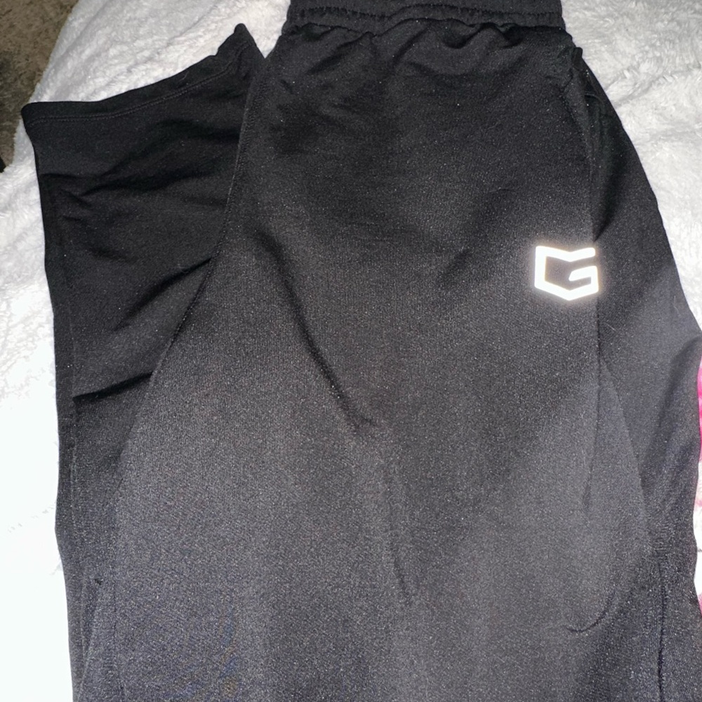 Source Unknown Black Track Pants